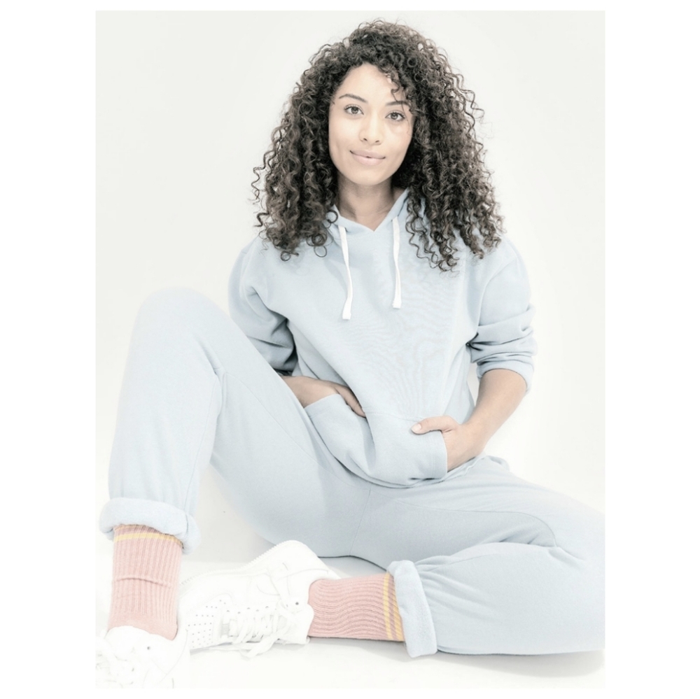 GARAGE Light blue Sweatpants